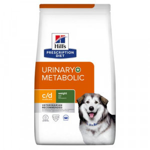 Hill&apos;s Prescription Diet C/D Multicare Urinary + Metabolic (Weight Care) hondenvoer 1,5 kg