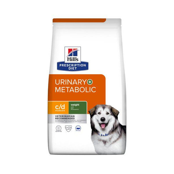 Hill&apos;s Prescription Diet C/D Multicare Urinary + Metabolic (Weight Care) hondenvoer 12 kg