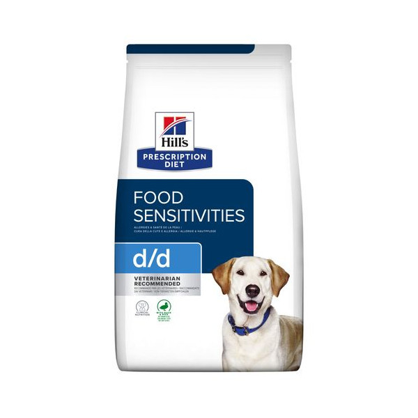 Hill&apos;s Prescription Diet D/D Food Sensitivities hondenvoer met eend & rijst 4 kg