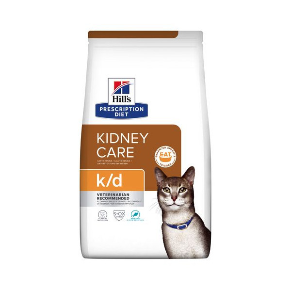 Hill&apos;s Prescription K/D Kidney Care kattenvoer met kip 3 x 3 kg