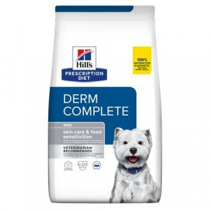 Hill&apos;s Prescription Diet Derm Complete Mini Skin Care & Food Sensitivities hondenvoer 2 x 1 kg