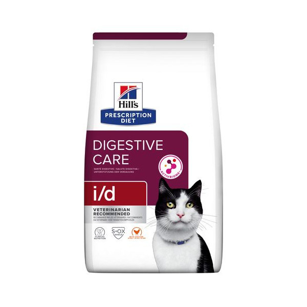 Hill&apos;s Prescription Diet I/D Digestive Care kattenvoer met kip 2 x 8 kg