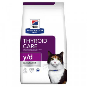 Hill&apos;s Prescription Diet Y/D Thyroid Care kattenvoer 3 x 3 kg