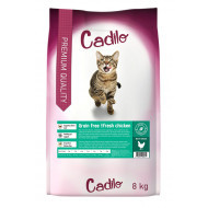 Cadilo Adult w/Fresh Chicken - premium graanvrij kattenvoer 8 x 2 kg