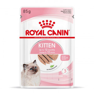 Royal Canin Kitten Loaf (mousse) natvoer kat 85g 2 dozen (24 x 85 g)