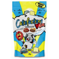 Catisfactions Mix met zalm en kaas kattensnoep 12 x 60 g