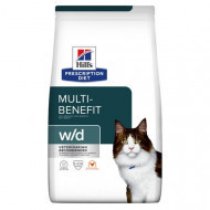 Hill&apos;s Prescription Diet W/D Multi-Benefit kattenvoer met kip 3 kg