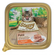 Stuzzy Paté met kalkoen kattenvoer 100 gr. 1 tray (32 x 100 g)