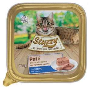 Stuzzy Paté met tonijn kattenvoer 100 gr. 4 trays (128 x 100 g)