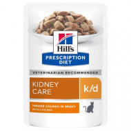 Hill&apos;s Prescription Diet K/D Kidney Care nat kattenvoer met kip maaltijdzakje multipack 1 doos (12 x 85 g)