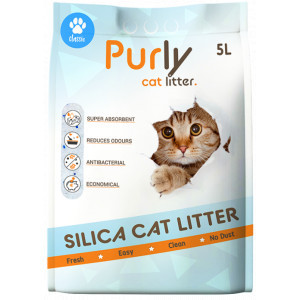 Purly silica kattenbakvulling Classic 3 x 5 liter (6,6kg)