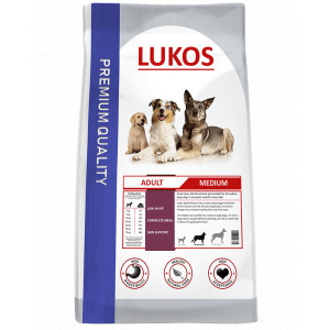 Lukos Adult Medium - premium hondenvoer 1 kg