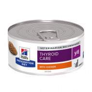 Hill&apos;s Prescription Diet Y/D Thyroid Care nat kattenvoer blik 1 tray (24 x 156 g)