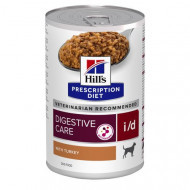 Hill&apos;s Prescription Diet I/D Digestive Care nat hondenvoer met kalkoen blik 2 trays (24 x 360 g)