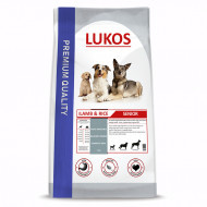 Lukos Senior met lam & rijst - premium hondenvoer 12 kg