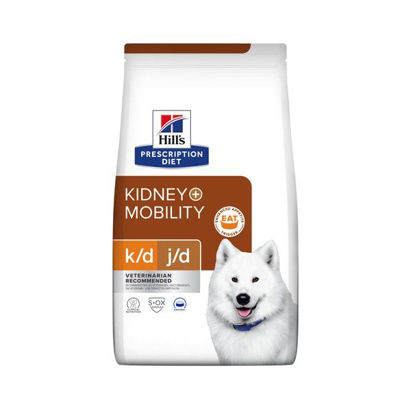 Hill&apos;s Prescription Diet K/D J/D Kidney + Mobility hondenvoer 4 kg