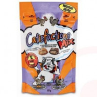 Catisfactions Mix met kip en met eend kattensnoep 12 x 60 g