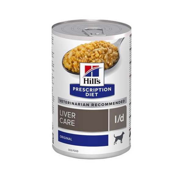 Hill&apos;s Prescription Diet L/D Liver Care nat hondenvoer blik 2 trays (24 x 370 g)