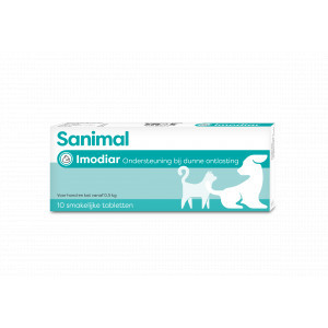 Sanimal Imodiar voor hond en kat 30 tabletten