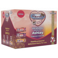 Renske Variatiebox Ashley mousse kattenvoer (30x70g) 2 trays (60 x 70 g)