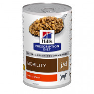 Hill&apos;s Prescription Diet J/D Mobility nat hondenvoer met kip blik 2 trays (24 x 370 g)