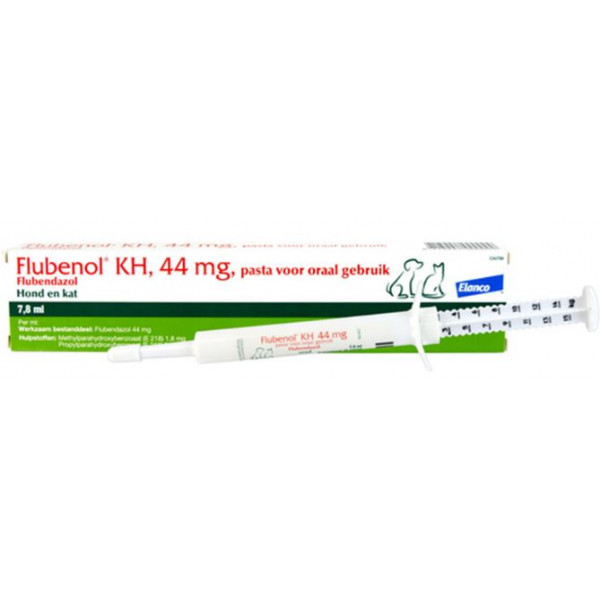 Flubenol KH pasta 7,8 ml antiworm hond kat 1 stuk