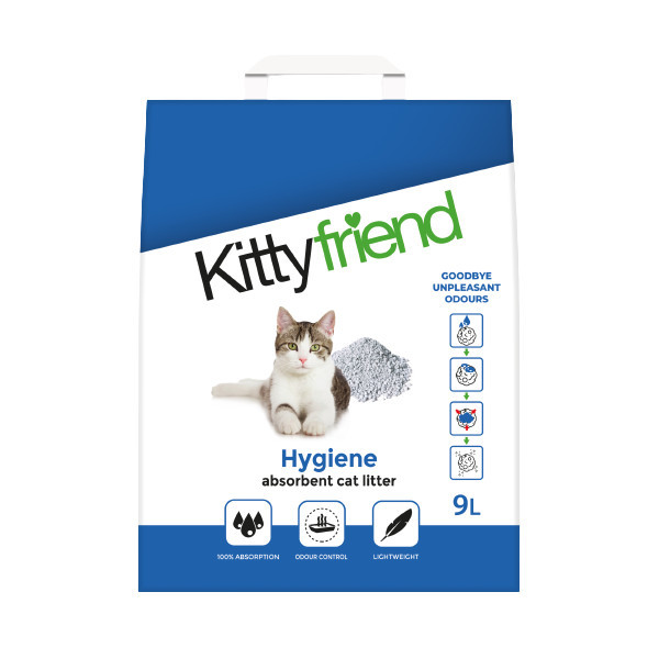 Kitty Friend Hygiene kattenbakvulling 9 liter