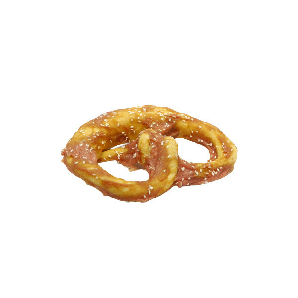 Brekz Bakery Pretzel rawhide kauwsnack hond M/L - 2 stuks