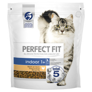 Perfect Fit Indoor 1+ met kip kattenvoer 7 kg