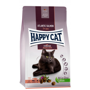 Happy Cat Adult Sterilised Atlantik Lachs (met zalm) kattenvoer 2 x 10 kg