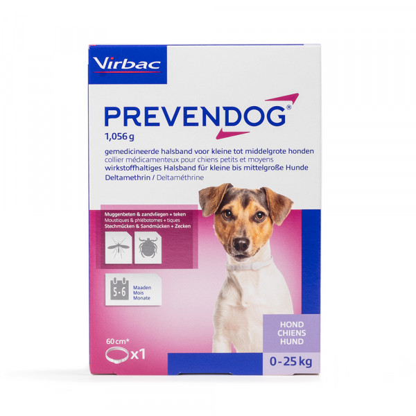 Prevendog halsband (60 cm) voor de hond 2 stuks