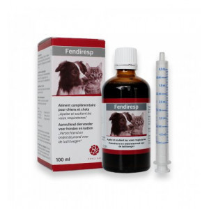 Fendiresp hoestsiroop voor hond en kat 100 ml