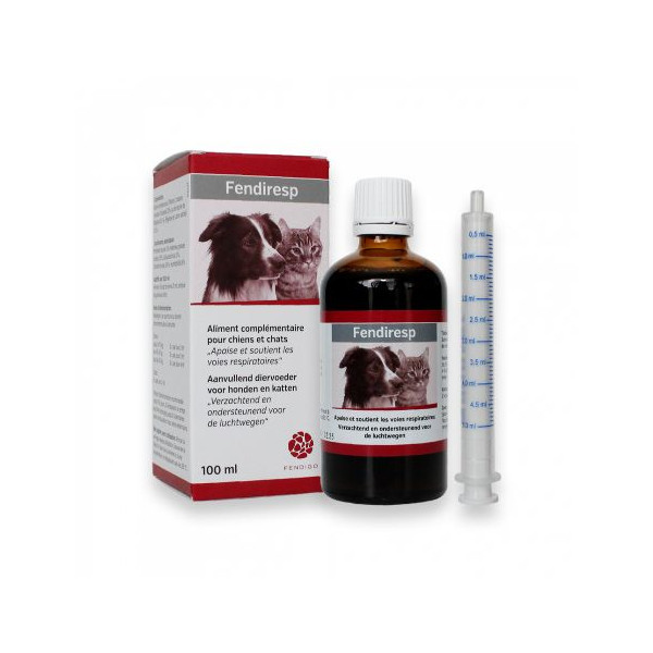 Fendiresp hoestsiroop voor hond en kat 3 x 100 ml