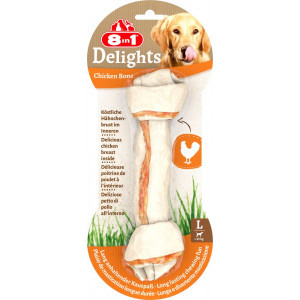 8in1 Delights chicken bones hondensnack 6 verpakkingen