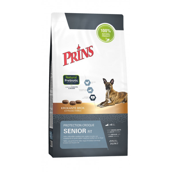 Prins Protection Croque Senior Fit hondenvoer 10 kg