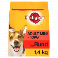 Pedigree Adult Mini met rund en groenten hondenvoer 2 x 1,4 kg