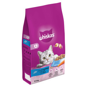 Whiskas Adult 1+ met tonijn kattenvoer 2 x 3,8 kg