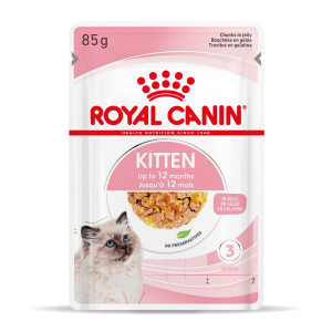 Royal Canin Kitten natvoer in jelly (85 g) 2 dozen (24 x 85 g)