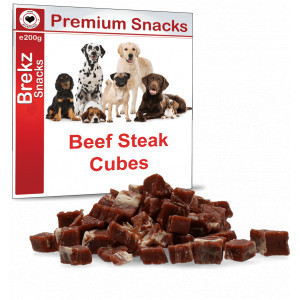 Brekz Premium Beef Steak Cubes 200 gram 6 x 200 g