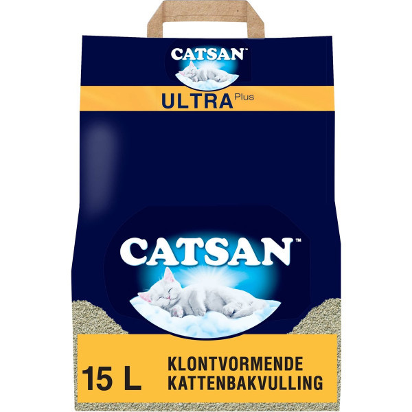 Catsan Ultra kattenbakvulling 2 x 15 liter