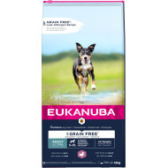 Eukanuba Adult met eend graanvrij hondenvoer 12 kg