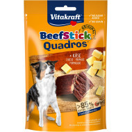 Vitakraft Beefstick Quadros met kaas hondensnack (70 g) 7 verpakkingen