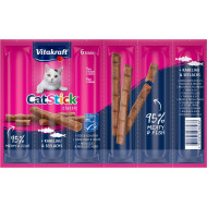 Vitakraft Catstick Classic met kabeljauw & koolvis kattensnack 5 x 6 sticks