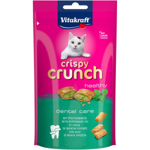 Vitakraft Crispy Crunch dental care kattensnack (60 g) 8 verpakkingen