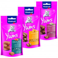 Vitakraft Cat Yums combipack met zalm, kaas, lever kattensnack 2 Combipacks