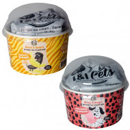 Moos & Rosy&apos;s proteïne ijsmix voor honden combinatiepakket 2 x Badass Banana + 2 x Smashing Strawberry