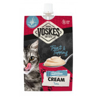 Voskes Cream tonijn kattensnack (90 g) 2 trays (30 x 90 g)