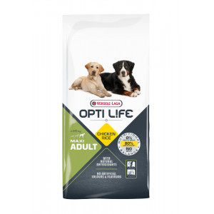 Opti Life Adult Maxi hondenvoer 2 x 12,5 kg