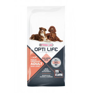 Opti Life Adult Medium/Maxi Skincare hondenvoer 2 x 12,5 kg