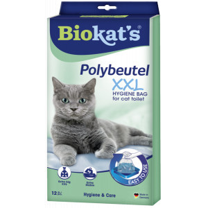 Biokat&apos;s Polybeutel plasticzakken XXL voor kattenbak 3 verpakkingen